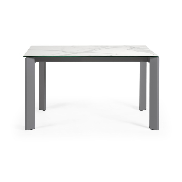 Стол Atta 140 (200) x90 антрацит, керамика от интернет-магазина IDODOM.RU