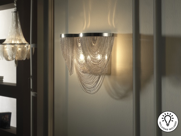 Бра Minerva 2L никель от интернет-магазина IDODOM.RU