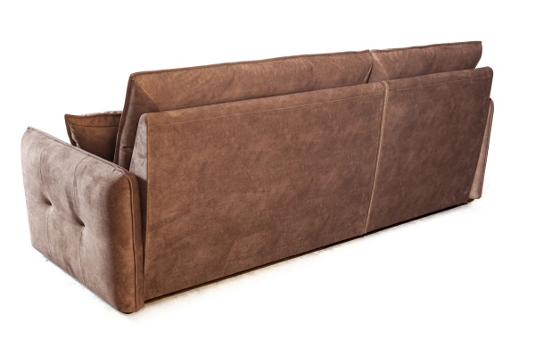 Rio диван-кровать с шезлонгом, замша camel от интернет-магазина IDODOM.RU