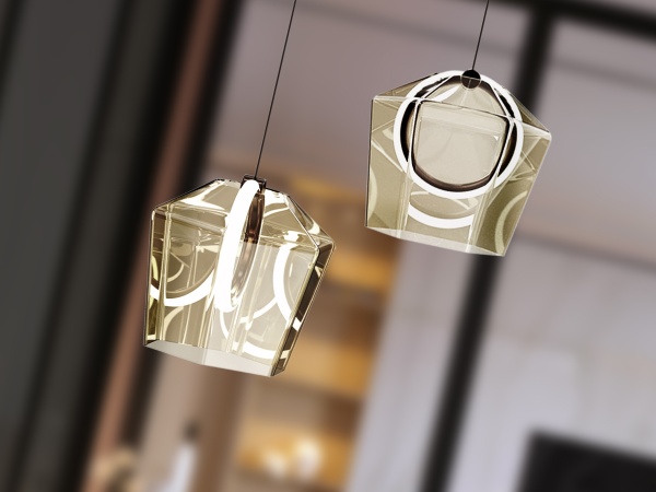 Подвесной светильник Ingrid 1L шампань от интернет-магазина IDODOM.RU