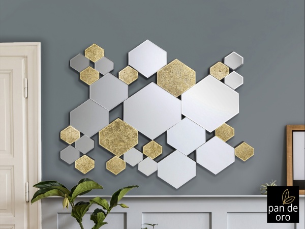 Зеркало Nadia золотое от интернет-магазина IDODOM.RU