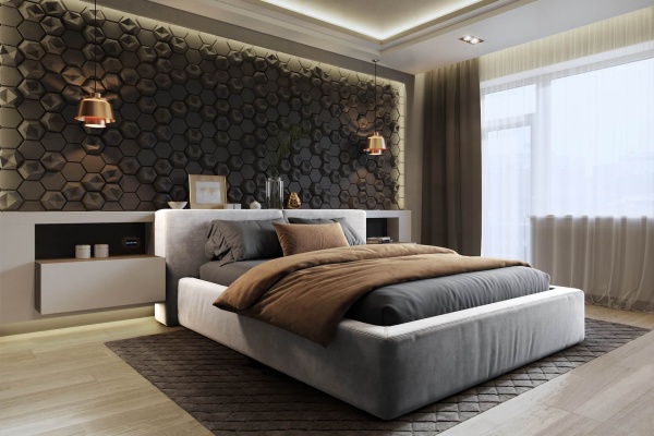 Бескаркасная кровать Драм -