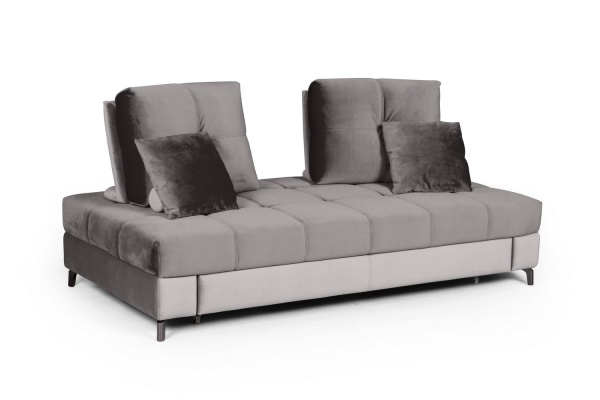 Reef диван-кровать велюр серый от интернет-магазина IDODOM.RU