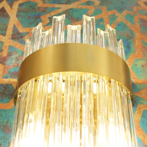 Бра Cloyd NACK-A W3 / выс. 35 см - R - латунь (арт.20187) от интернет-магазина IDODOM.RU