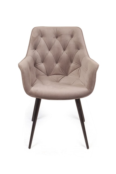 Стул Archi поворотный 90 градусов, функция возврата, антишум, бархат бежевый 5, опора конус от интернет-магазина IDODOM.RU