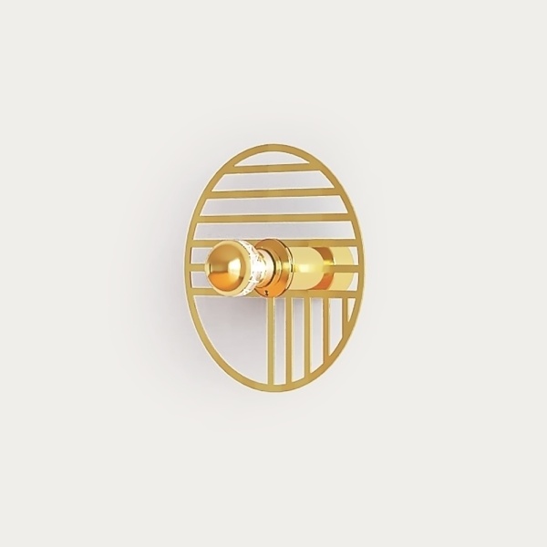 Настенный светильник Line с цоколем 10 см золотой от интернет-магазина IDODOM.RU