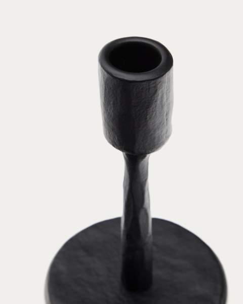 Nuvro Маленький черный алюминиевый подсвечник от интернет-магазина IDODOM.RU