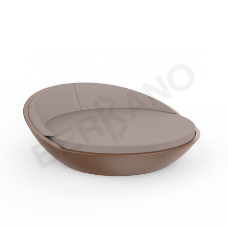 Шезлонг Riviera Brown, Cappuccino