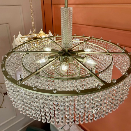 Люстра Cloyd WITTE C6 / Ø60 см - серебро мат. (арт.11534) от интернет-магазина IDODOM.RU