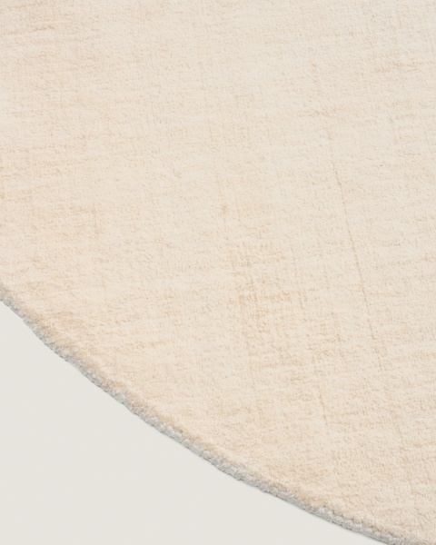 Empuries Круглый белый ковер Ø200 см от интернет-магазина IDODOM.RU