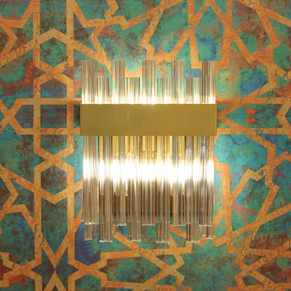 Бра Cloyd NACK-B W3 / выс. 35 см - латунь (арт.20188) от интернет-магазина IDODOM.RU