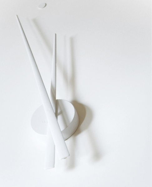 Часы Oj Mini White 50 см (белый) от интернет-магазина IDODOM.RU