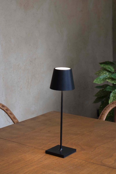 Портативная лампа Toc черная от интернет-магазина IDODOM.RU