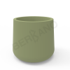 Кашпо Grace planter 110 DB Olive green