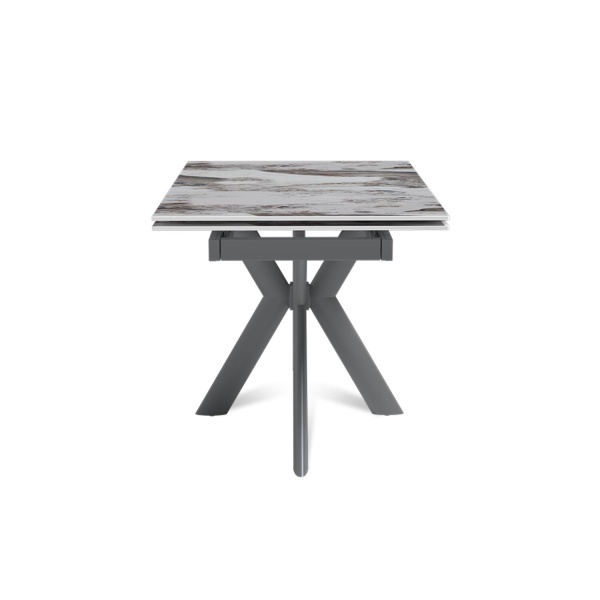 Стол раскладной Strong (120+30+30), керамика глянцевая Pandora от интернет-магазина IDODOM.RU