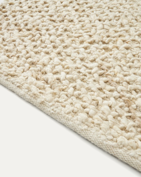 Miray Ковер белый шерстяной 160 x 230 см от интернет-магазина IDODOM.RU