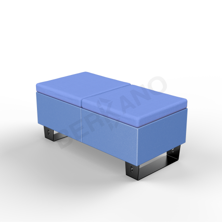 Скамейка Brick 120 Wave Blue, Navy