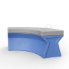 Скамейка X-seat Arc Wave Blue, Gray