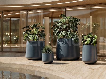 Кашпо Grace planter 90 Snow White от интернет-магазина IDODOM.RU