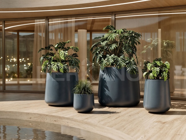 Кашпо Grace planter 45 Snow White от интернет-магазина IDODOM.RU