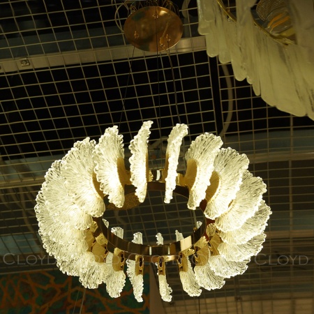 Люстра Cloyd ANTIGUA C1 / Ø60 см - золото (арт.11319) от интернет-магазина IDODOM.RU