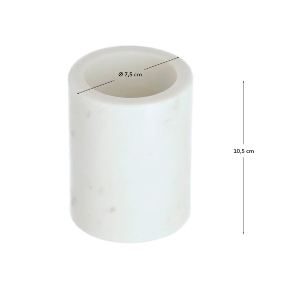 Стакан для ванной Elenei мраморный от интернет-магазина IDODOM.RU