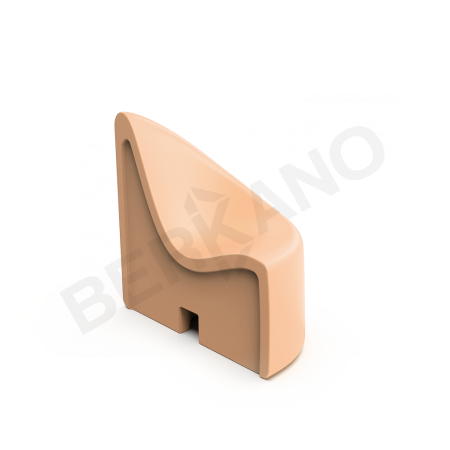 Диван Smoov Left Terracotta