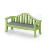 Скамейка Province Spring Green, Gray