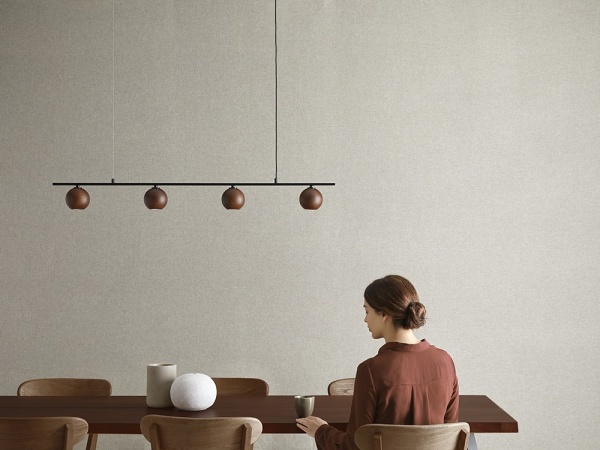 Подвесной светильник Lita 4L орех от интернет-магазина IDODOM.RU