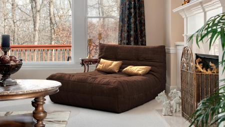 Диван ДеФранс™️ прямой 2-х местный - Омега велюр