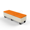 Скамейка Brick 180 Bone Brown, Orange
