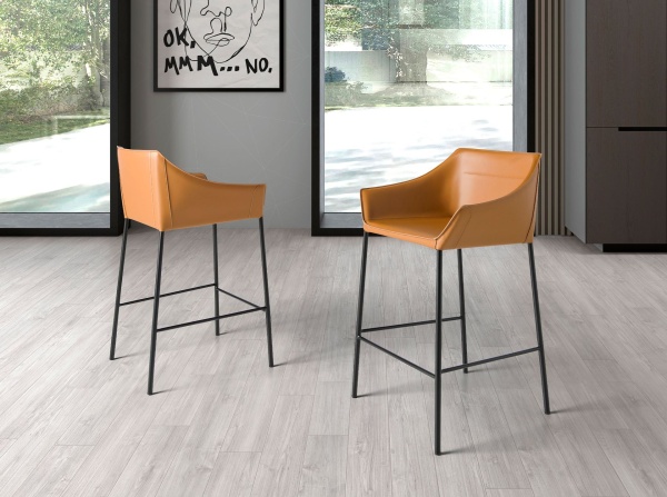 Барный стул 4145/CS931A коричневый из экокожи от интернет-магазина IDODOM.RU