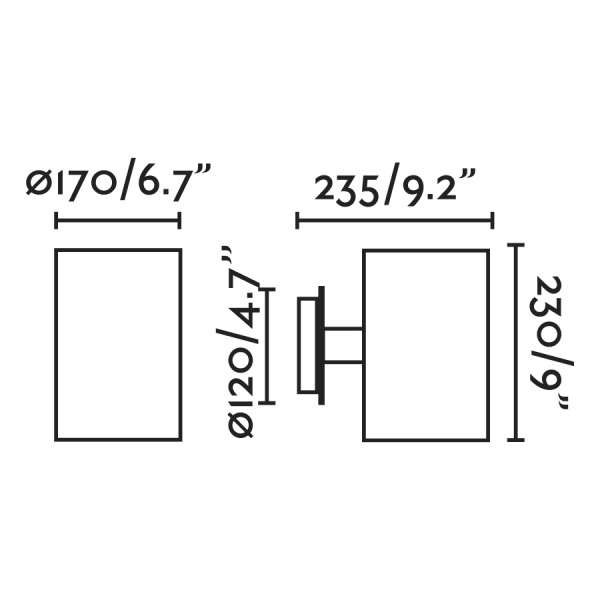Бра Guadalupe черный/зеленый от интернет-магазина IDODOM.RU