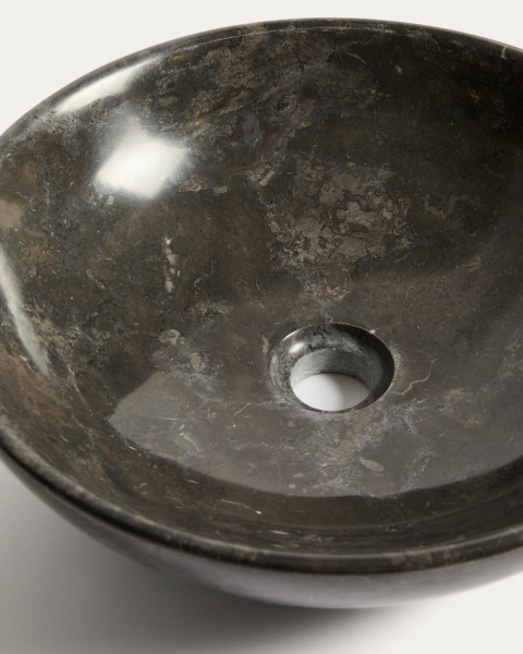 Раковина Darnen из серого мрамора Ø 40 см от интернет-магазина IDODOM.RU