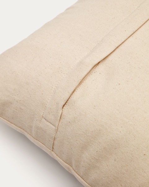 Zaira Чехол на подушку 100% хлопок и белый бархат 45 х 45 см от интернет-магазина IDODOM.RU