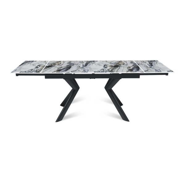 Стол раскладной Bridge (140+40+40), керамика глянцевая Cold Jade от интернет-магазина IDODOM.RU