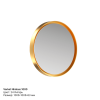 Зеркало круглое Varket Nimbus 1000 от интернет-магазина IDODOM.RU