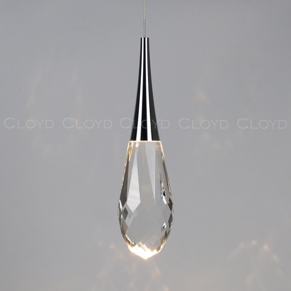 Подвесной светильник Cloyd IONIC P1 / выс. 32 см - хром (арт.11565) от интернет-магазина IDODOM.RU