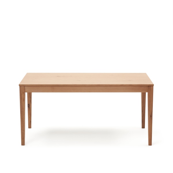 Yain Раздвижной стол из дубового шпона и массива дуба 160 (220) x 80 см от интернет-магазина IDODOM.RU