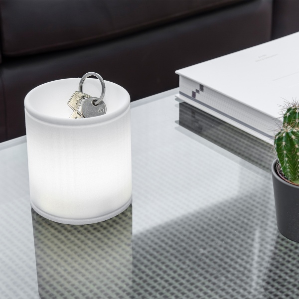 Белый переносной светильник Nimbo LED 1W 3000K от интернет-магазина IDODOM.RU