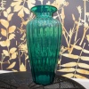 Ваза Cloyd LIDION Vase / выс. 36 см - зелен. стекло (арт.50000)