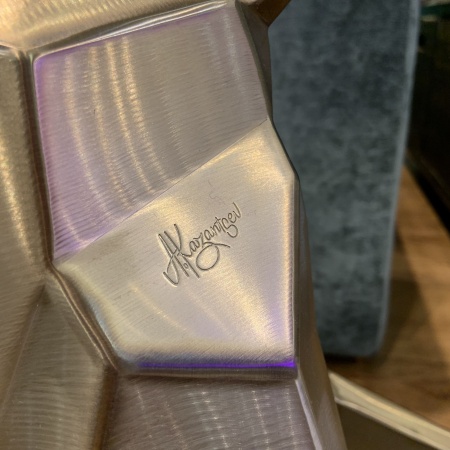 Доберман.   Финиш: обжиг. Цвет: Золото. от интернет-магазина IDODOM.RU