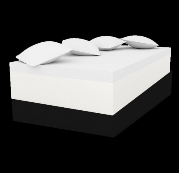 Кровать уличная Jut 240x120x40 LED от интернет-магазина IDODOM.RU