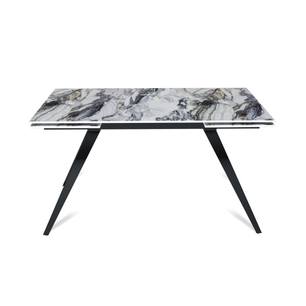 Стол раскладной Asti (140+40+40), керамика глянцевая Cold Jade от интернет-магазина IDODOM.RU