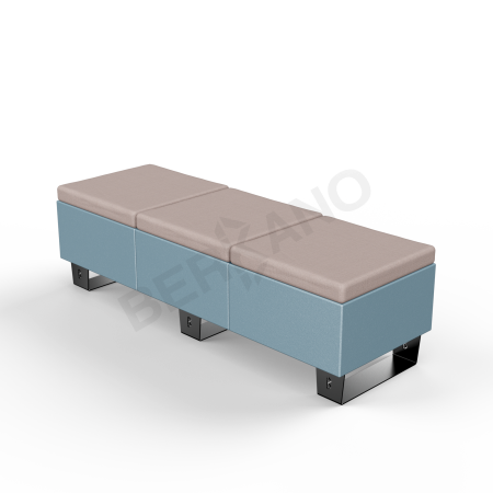Скамейка Brick 180 Blue Pine, Cappuccino