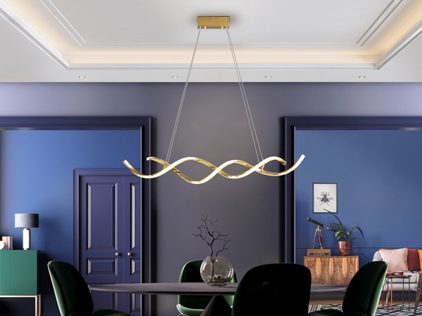 Подвесной светильник Dido золотистый от интернет-магазина IDODOM.RU