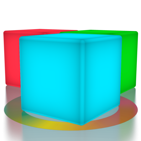 Куб Cube 80 Snow White RGB