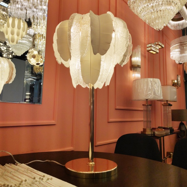 Настольная лампа Cloyd CEYLON T6 / выс. 75 см - золото (арт.30083) от интернет-магазина IDODOM.RU