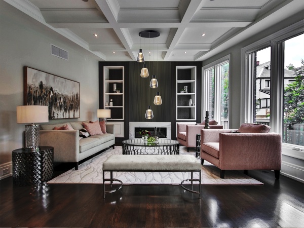 Люстра Carisa 5L черный/золотой D40 от интернет-магазина IDODOM.RU