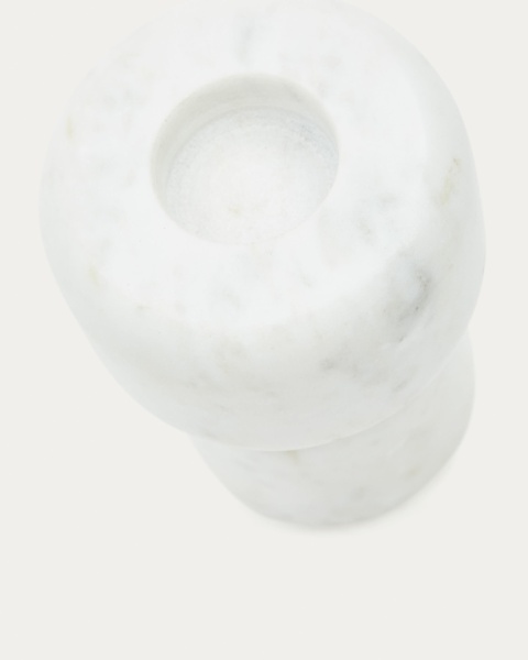 Signe Маленький подсвечник из белого мрамора 8 см от интернет-магазина IDODOM.RU